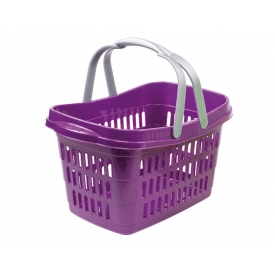 Rival Einkaufskorb mit 2 Griffen 39x24x23cm grau Rival Einkaufskorb mit 2 Griffen 39x24x23cm grau