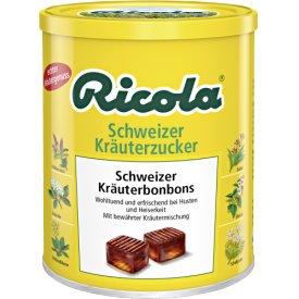 Ricola Kräuterzucker Bonbon in der Dose Ricola Kräuterzucker Bonbon in der Dose