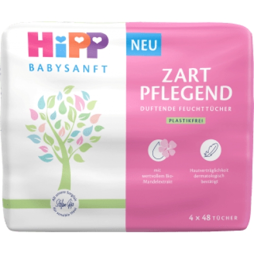 Hipp Babysanft Feuchttücher Zart pflegend Hipp Babysanft Feuchttücher Zart pflegend