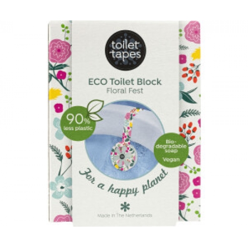 toilet tapes ECO WC-Stein Toilet Block Floral Fest toilet tapes ECO WC-Stein Toilet Block Floral Fest