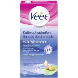 Veet Enthaarungsstreifen Kaltwachsstreifen Sensitive Veet Enthaarungsstreifen Kaltwachsstreifen Sensitive