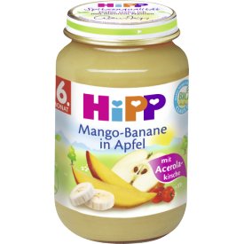 Hipp Bio Mango Banane in Apfel Hipp Bio Mango Banane in Apfel