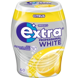 Extra Kaugummi, Extra Professional White, Citrus, zuckerfrei Extra Kaugummi, Extra Professional White, Citrus, zuckerfrei