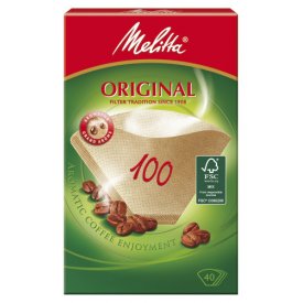 Melitta Filtertüten 100/40 naturbraun Melitta Filtertüten 100/40 naturbraun