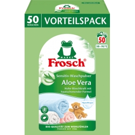 Frosch Waschmittel Pulver Sensitiv Aloe Vera Frosch Waschmittel Pulver Sensitiv Aloe Vera