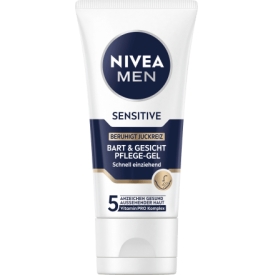 Nivea Men Bart & Gesicht Pflegegel sensitive Nivea Men Bart & Gesicht Pflegegel sensitive