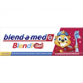 Blend-a-med Zahnpasta Kinder Blendi, 0 bis 6 Jahre Blend-a-med Zahnpasta Kinder Blendi, 0 bis 6 Jahre