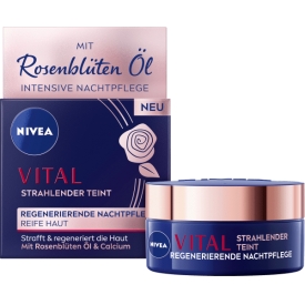Nivea Nachtcreme vital strahlender Teint regenerierend