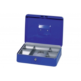 Hmf Geldkassette mit Zylinderschloss 30x24x9cm farbig sortiert (blau,weiß,schwarz,rot) Hmf Geldkassette mit Zylinderschloss 30x24x9cm farbig sortiert (blau,weiß,schwarz,rot)