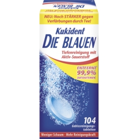 Kukident Gebissreinigungstabletten Die Blauen 