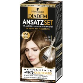 Schwarzkopf Diadem Ansatzset Goldbraun Stufe A2 Schwarzkopf Diadem Ansatzset Goldbraun Stufe A2