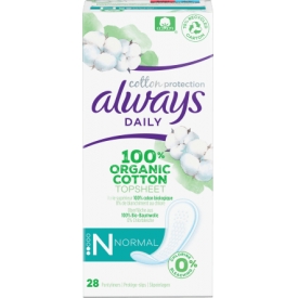 Always Slipeinlagen Cotton Protection Normal Always Slipeinlagen Cotton Protection Normal