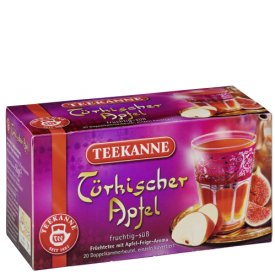Teekanne Früchtetee Türkischer Apfel (20 Beutel) Teekanne Früchtetee Türkischer Apfel (20 Beutel)