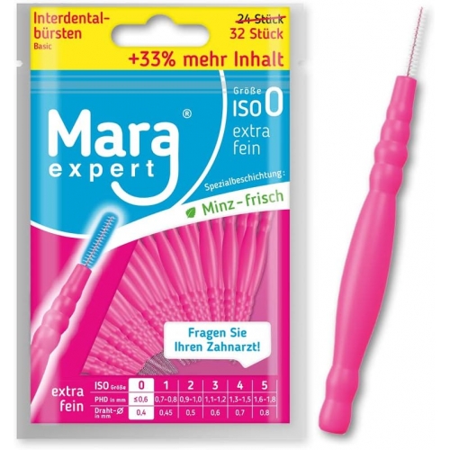 Mara Expert Interdentalbürste ISO 0 breit Mara Expert Interdentalbürste ISO 0 breit