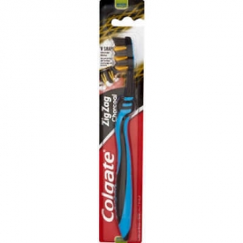 Colgate Zahnbürste Zig Zag mit Holzkohle Medium