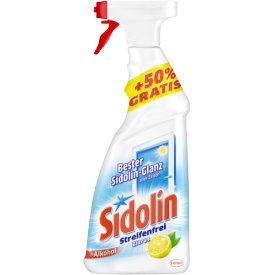 Sidolin Glasreiniger Streifenfrei Zitrus Sidolin Glasreiniger Streifenfrei Zitrus
