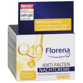 Florena Anti-Falten Nachtpflege Face Care Q10 Nachtcreme Florena Anti-Falten Nachtpflege Face Care Q10 Nachtcreme