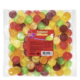 Red Band Fruchtgummi Münzen Family Beutel Red Band Fruchtgummi Münzen Family Beutel