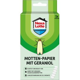 Nexa Lotte Motten Papier mit Geraniol Nexa Lotte Motten Papier mit Geraniol