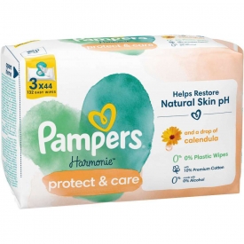 Pampers Harmonie Feuchttücher Calendula Pampers Harmonie Feuchttücher Calendula