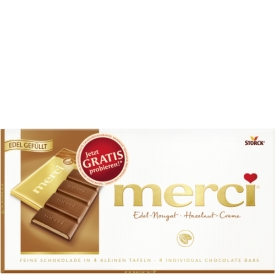 Merci Edel-Nougat Tafel Merci Edel-Nougat Tafel
