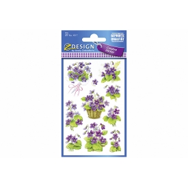 Avery Zweckform Sticker 4317 Veilchen 3 Bogen Avery Zweckform Sticker 4317 Veilchen 3 Bogen