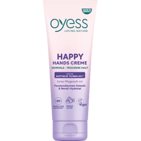 oyess Handcreme Happy Passionsblume & Neroli-Hydrolat 75ml oyess Handcreme Happy Passionsblume & Neroli-Hydrolat 75ml