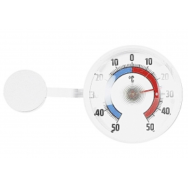 Tfa-dostmann TFA Fenster-Thermometer mit Selbstklebefolie Ø7,3cm Tfa-dostmann TFA Fenster-Thermometer mit Selbstklebefolie Ø7,3cm