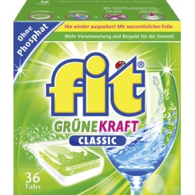 Fit Geschirrspültabs Grüne Kraft Classic