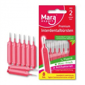 Mara Expert Premium Interdentalbürsten ISO 2 mittel fein Mara Expert Premium Interdentalbürsten ISO 2 mittel fein