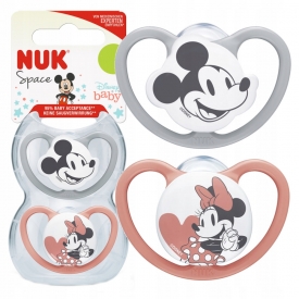 Nuk Disney Mickey Mouse Space Silikon-Schnuller 18-36 Monate