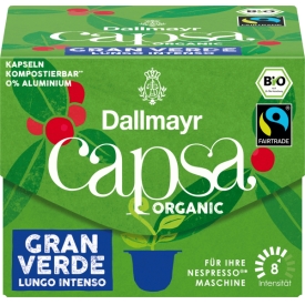 Dallmayr Capsa Gran Verde Bio Lungo Dallmayr Capsa Gran Verde Bio Lungo