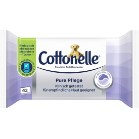 Cottonelle Feuchtes Toilettenpapier Pure Pflege Cottonelle Feuchtes Toilettenpapier Pure Pflege