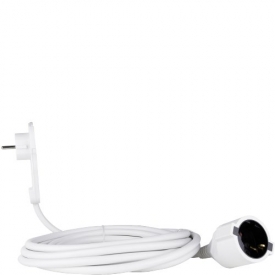 Rev Ritter Verlängerungskabel 3m Flachstecker weiß