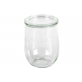 Weck Rundrandglas Tulpe 1 l mit Deckel 100mm Weck Rundrandglas Tulpe 1 l mit Deckel 100mm
