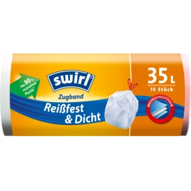 Swirl Müllbeutel mit Zugband 35 l Swirl Müllbeutel mit Zugband 35 l