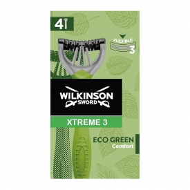 Wilkinson Xtreme3 Rasierer Eco Green + 4 Klingen Wilkinson Xtreme3 Rasierer Eco Green + 4 Klingen