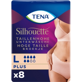 Tena Silhouette taillenhohe Unterwäsche Crème L