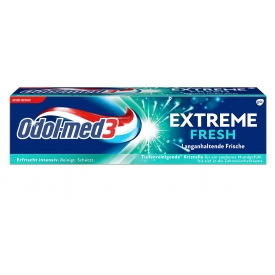 Odol-med3 Zahnpasta Extreme Fresh Langzeitfrische Odol-med3 Zahnpasta Extreme Fresh Langzeitfrische