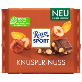 Ritter Sport Sport Knusper-Nuss Ritter Sport Sport Knusper-Nuss