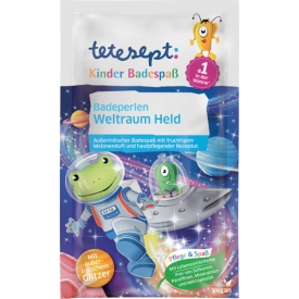 Tetesept Badezusatz Kinder Badespaß Badeperlen Weltraum Held Tetesept Badezusatz Kinder Badespaß Badeperlen Weltraum Held