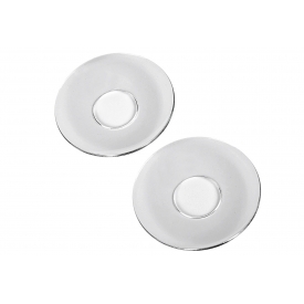 Kerzenmanschette Glas glatt für ø2,5cm Kerzen Ø6,5cm 2 Stück Kerzenmanschette Glas glatt für ø2,5cm Kerzen Ø6,5cm 2 Stück