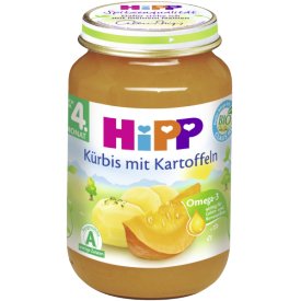 Hipp Kürbis mit Kartoffeln