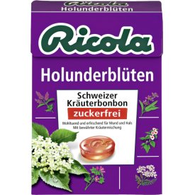 Ricola Ricola Holunderblüten - zuckerfrei Ricola Ricola Holunderblüten - zuckerfrei