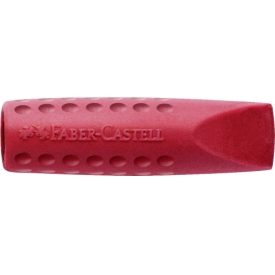 Faber Castell Radierer Eraser Cap Grip 2001 grau-blau/grau-rot sortiert 2er Pack Faber Castell Radierer Eraser Cap Grip 2001 grau-blau/grau-rot sortiert 2er Pack