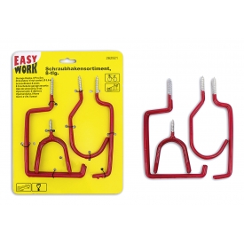 Easy Work EW Schraubhakensortiment, 8-tlg