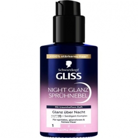 Schwarzkopf Gliss Kur Gliss Night Glanz Sprühnebel Schwarzkopf Gliss Kur Gliss Night Glanz Sprühnebel