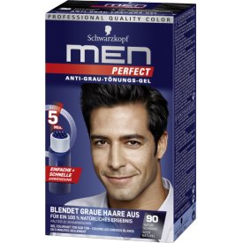 Men perfect Haartönung Anti-Grau 90 Natur Schwarz Stufe 2 Men perfect Haartönung Anti-Grau 90 Natur Schwarz Stufe 2
