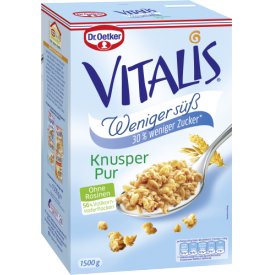 Vitalis Weniger Süß Knusper Pur Vitalis Weniger Süß Knusper Pur