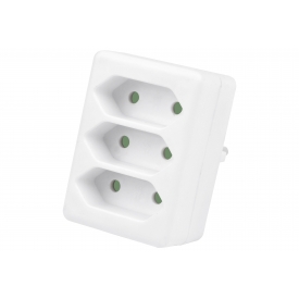 Heitech Euro Zwischenstecker 3fach Heitech Euro Zwischenstecker 3fach